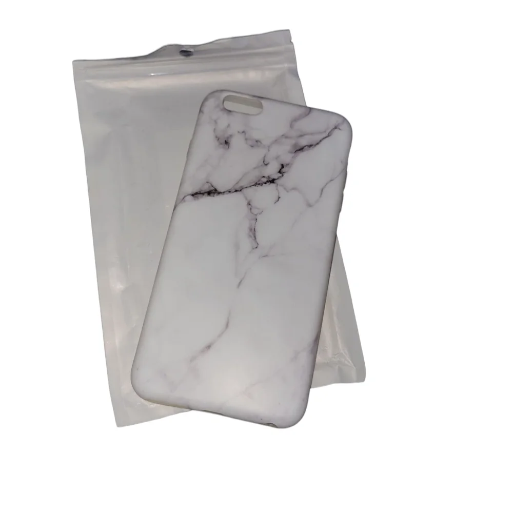 White Marble silicone case for iPhone 6S